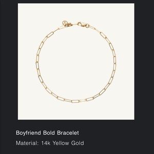 Bracelet Mejuri Chain